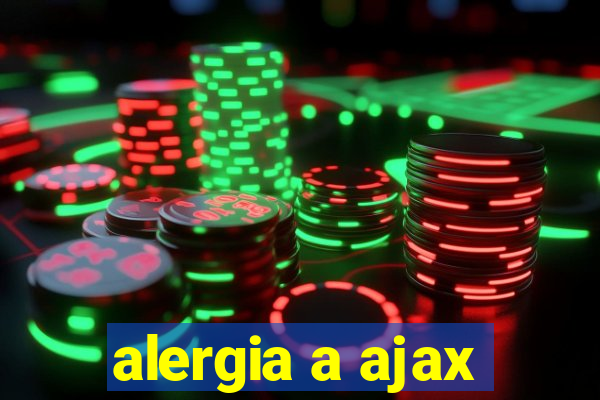 alergia a ajax